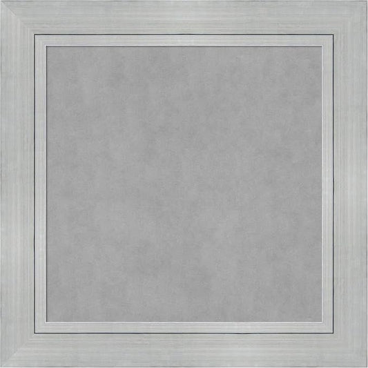 Amanti Art Silver Framed Magnetic Board 31x31 Medium Vision Board by AmantiArt