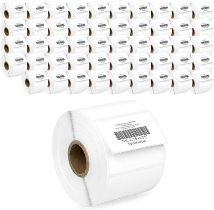 HOUSELABELS 2.25" x 1.25" Address Labels on 1" Core in Polypropylene Compatible by HouseLabels