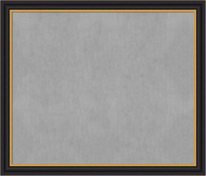 Amanti Art Black Framed Magnetic Board 46x54 Oversize Vision Board by AmantiArt