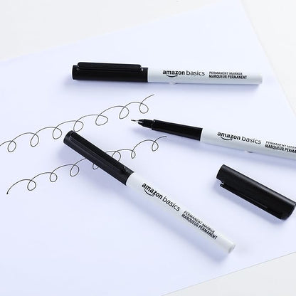 Amazon Basics Ultra Fine Point Permanent Markers - Image 6