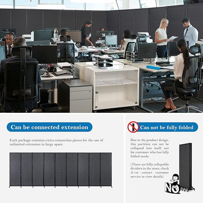 Strongbird Office Divider, Room Partition, Privacy Partition Separator - Image 3