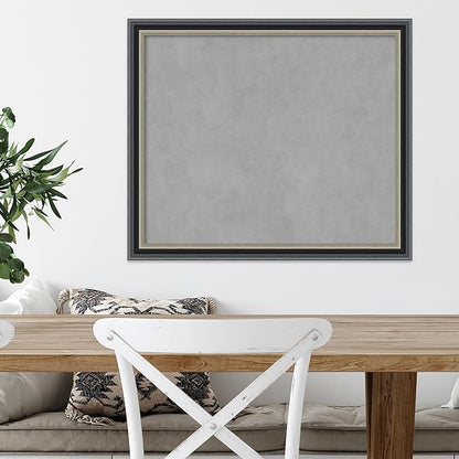 Amanti Art Black Framed Magnetic Board 23x27 Medium Vision Board - Image 5