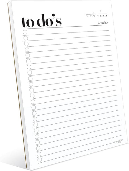 HADIGU To Do List Notepad A5 Size Premium Thick Paper by Hadigu