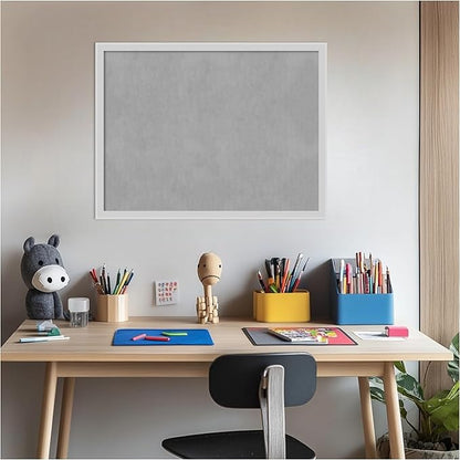 Amanti Art Silver Framed Magnetic Board 19x25 Medium Vision Board - Image 6