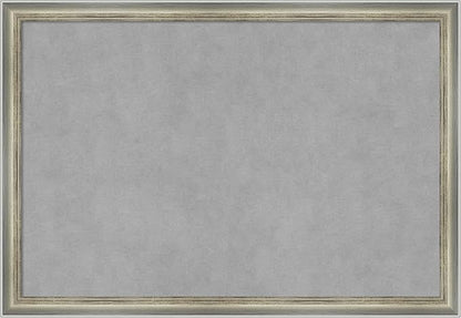 Amanti Art Silver Framed Magnetic Board 18x26 Medium Vision Board by AmantiArt