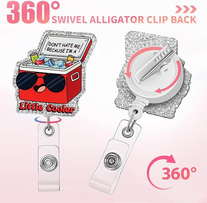 Aoryalps Retractable Badge Reel Holder Retractable - Image 4