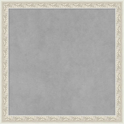 Amanti Art Silver Framed Magnetic Board 18x18 Small Vision Board by AmantiArt