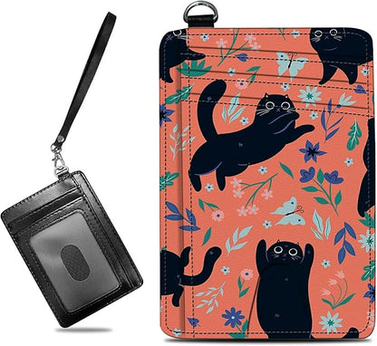 BWEGRHE Small Travel Wallets, RFID Blocking PU Leather Credit Card Holder by BWEGRHE