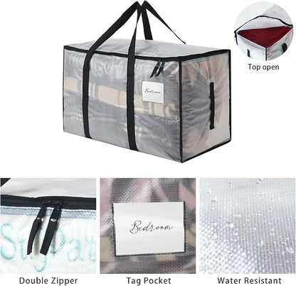 PWRSC Heavy Duty 93L Stackable Storage Bins - Image 2