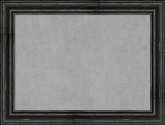 Amanti Art Black Framed Magnetic Board 25x33 Medium Vision Board by AmantiArt