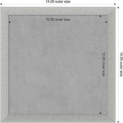 Amanti Art Silver Framed Magnetic Board 14x14 X-Small Vision Board - Image 4