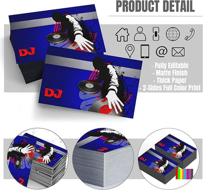 Custom Business Cards Double-Sided Personalized Stationery | Professional - Image 2
