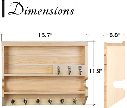 Innovation Key Holder for Wall, Mail Organizer - Image 3