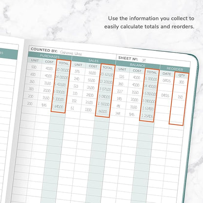 Clever Fox Inventory & Sales Log Book - Image 4