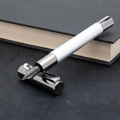 Monteverde USA Ritma Fountain Pen in Silver – Medium Nib, Balanced JoWo - Image 2