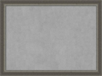 Amanti Art Silver Framed Magnetic Board 23x31 Medium Vision Board by AmantiArt