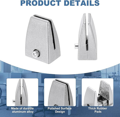 PATIKIL 1.7x1.3x2.4" Desk Divider Support Clamp - Image 4