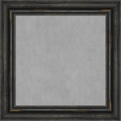 Amanti Art Black Framed Magnetic Board 15x15 X-Small Vision Board by AmantiArt