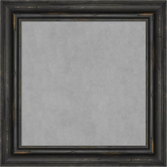 Amanti Art Black Framed Magnetic Board 15x15 X-Small Vision Board by AmantiArt