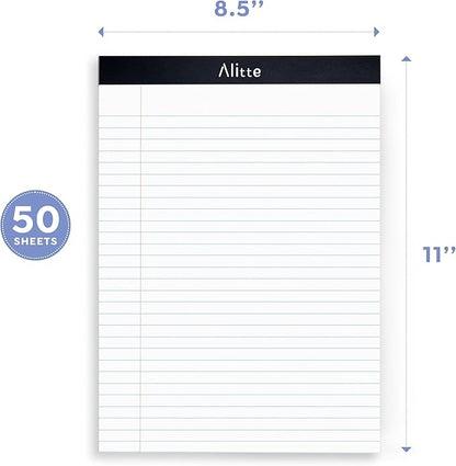 Alitte Legal Notepads 8.5 x 11, No Ink Bleeding - Image 3