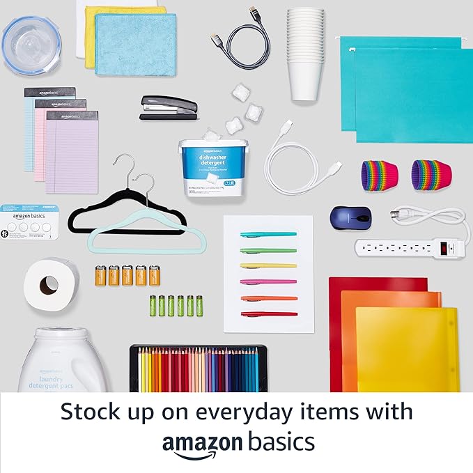 Amazon Basics 4-Shelf Adjustable, Storage Shelving Unit, Steel Organizer Wire - Image 10