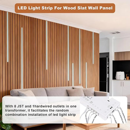 CUBITOR Under Cabinet Led Light Strip kit, 2 Roll x 16.4ft Cuttable 6500K COB - Image 5