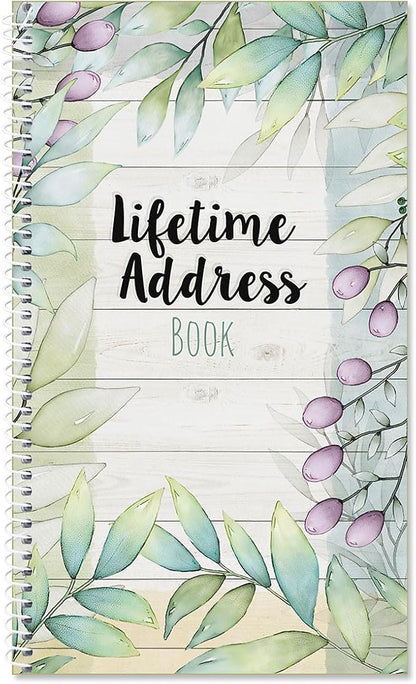 Current The Best Days Address Book-94 Pages; Small 5"" x 8-1/2"" Size by Current