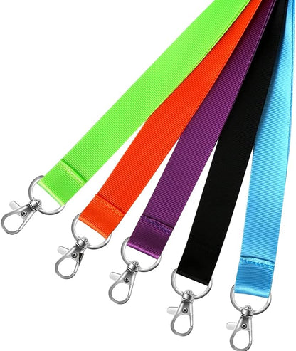 YOUOWO 5 Pack 5Colours Lanyards - Image 6
