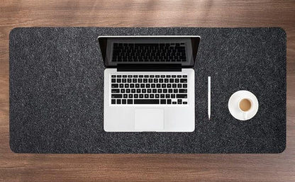 DAWNTREES Large Felt Desk Mat, Office Computer Desk Mat - Image 8