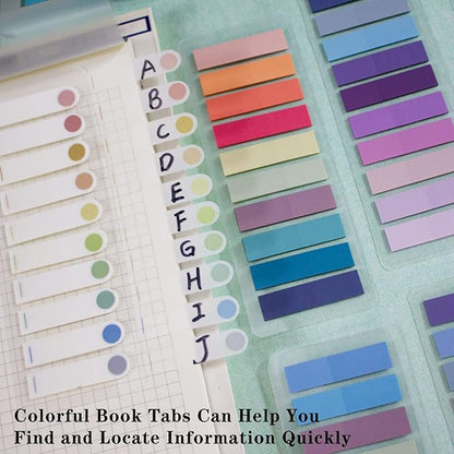 ELII 3600pcs Book Tabs, Writable Translucent Tabs - Image 3