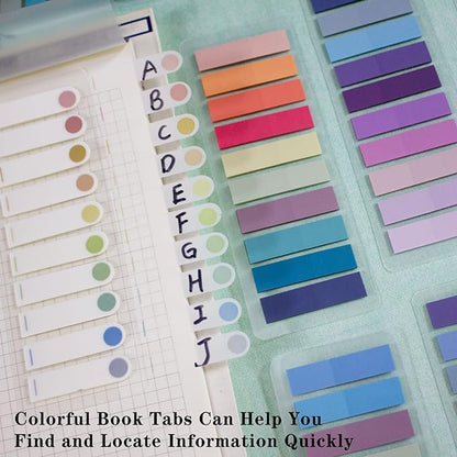 ELII 5400PCS Books Tabs for Annotating, Sticky Tabs Clear Sticky Notes - Image 5