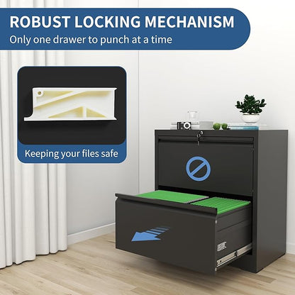 FLIXELIO 2-Drawer File Cabinet - Image 4