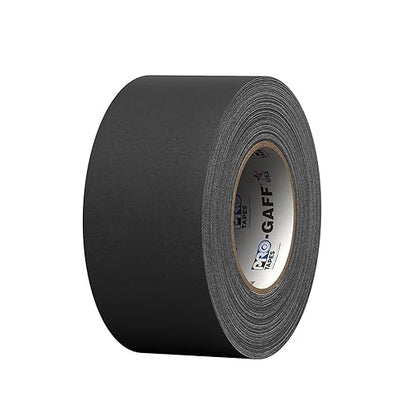 3" Pro Gaff Gaffers Tape 55 yards length black matte. Premium Heavy-Duty - Image 5