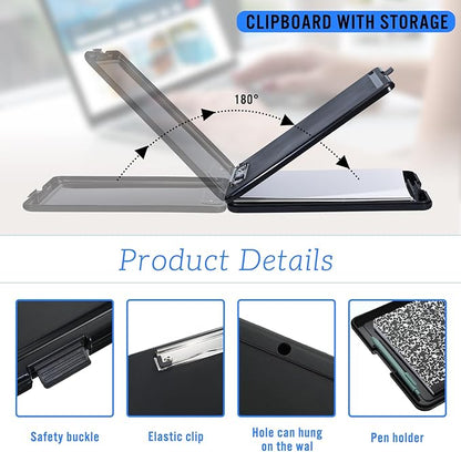 Ireer 12 Pcs Plastic Clipboard - Image 3