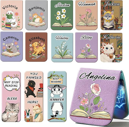 Magnetic Bookmark Clip Personalized by Unknown