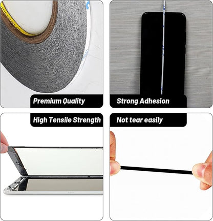 Kaisiking 2mm / 3mm x 50M LCD Screen Repair Tape Cell Phone Adhesive Tape Thin - Image 5
