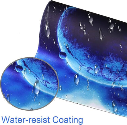 Naukay Gaming Mouse Pad, 31.5x15.7 inch Large Extended Computer Keyboard Mouse - Image 5