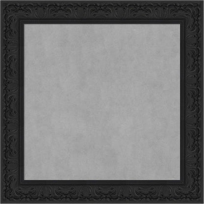 Amanti Art Black Framed Magnetic Board 31x31 Medium Vision Board by AmantiArt