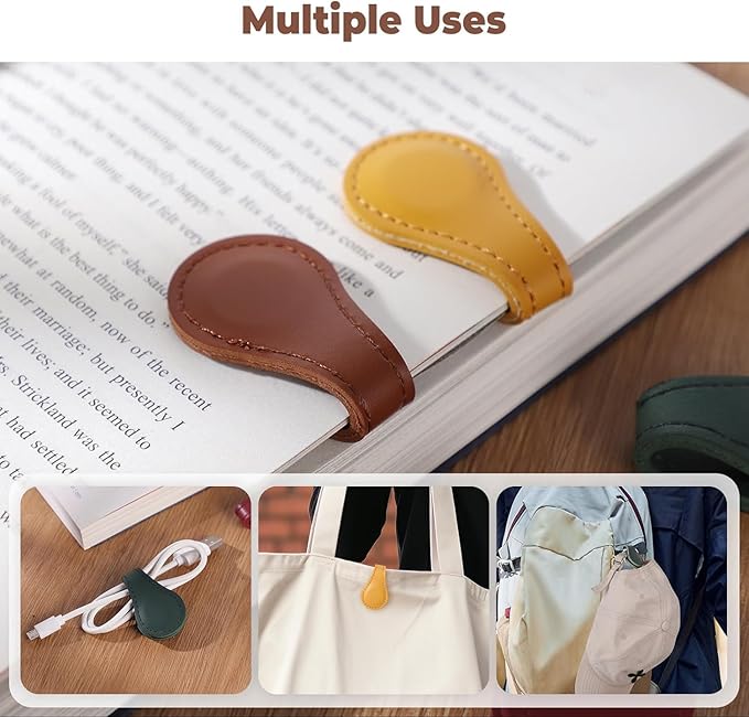 Personalized Magnetic Bookmark, 26 Custom Letters, Handmade - Image 7