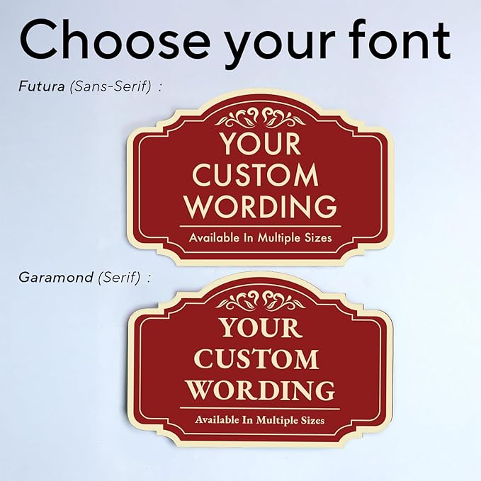 Custom Decorative Outdoor Metal Sign - Image 9