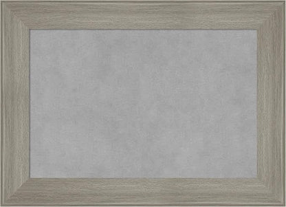 Amanti Art Grey Framed Magnetic Board 16x22 Small Vision Board by AmantiArt