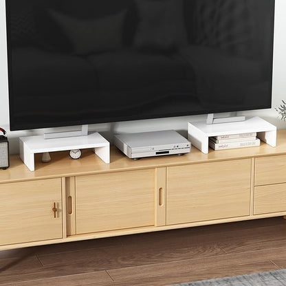 TEAMIX White Monitor Stand Riser - Image 7