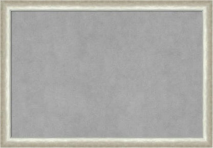 Amanti Art Silver Framed Magnetic Board 18x26 Medium Vision Board by AmantiArt