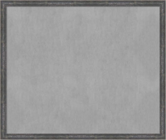 Amanti Art Grey Framed Magnetic Board 43x51 Oversize Vision Board by AmantiArt