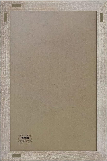 HBCY Creations 20" X 30" Weathered Lightwash Solid Wood Frame Wall Chalkboard - Image 5