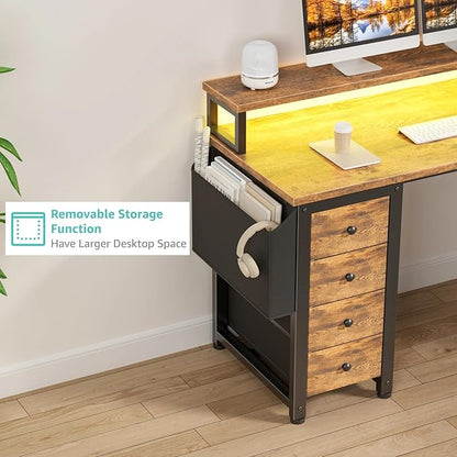 Lufeiya L Shaped Gaming Desk - Image 8