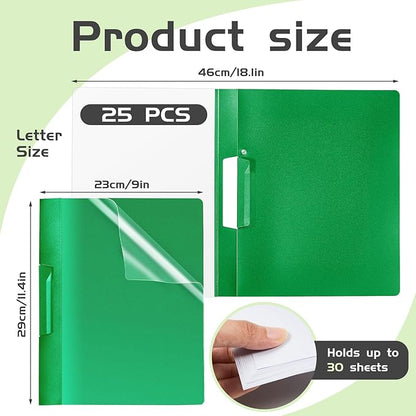 Maitys 25 Pack Durable Clear Report Covers - Image 3