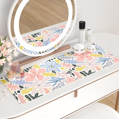 QIYI Floral Large Mouse Pad, Cute Desk Mat - Image 6