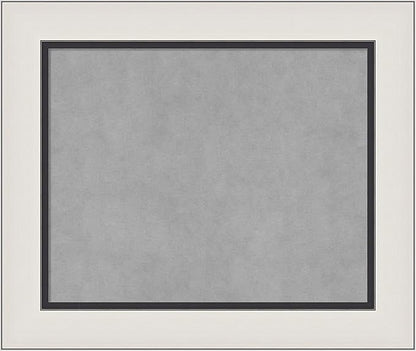 Amanti Art Silver Framed Magnetic Board 22x26 Small Vision Board by AmantiArt