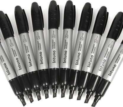 INTUNO Jumo Permanent Markers, Chisel tip, Oil-Based Permanent Markers - Image 6